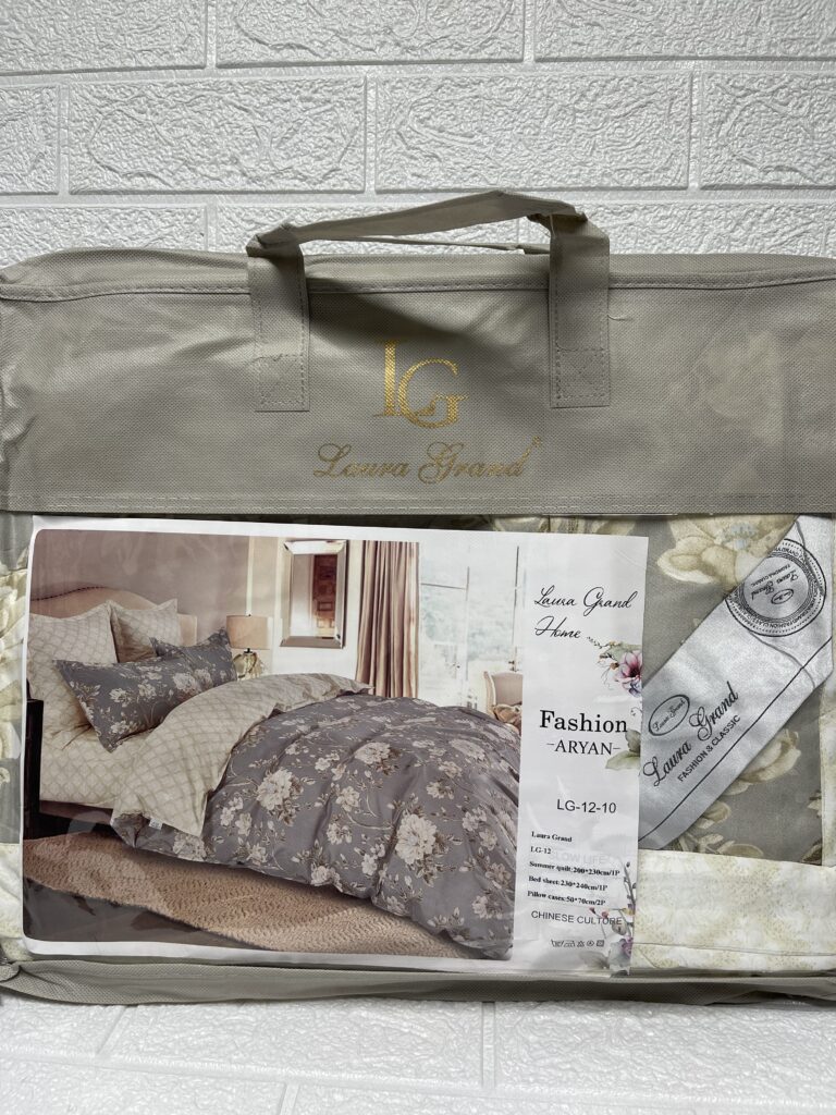 Комплект з літньою ковдрою “Піонове дерево”