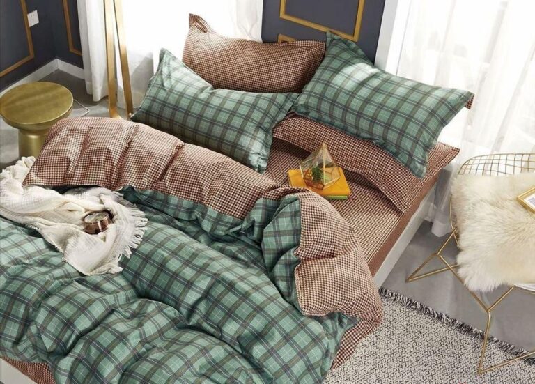 Комплект постільної білизни Бязь Gold Тартан