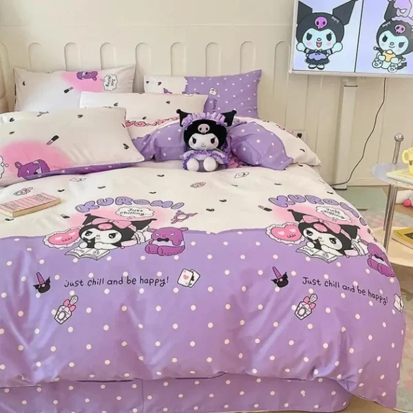 Комплект постільної білизни Бязь Gold Куромі односпальний