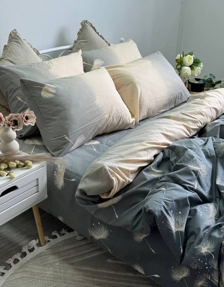 Комплект постільної білизни Бязь Gold Осінні одуванчики